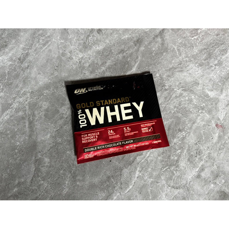 ON whey Pack chocolate with or withour shaker
