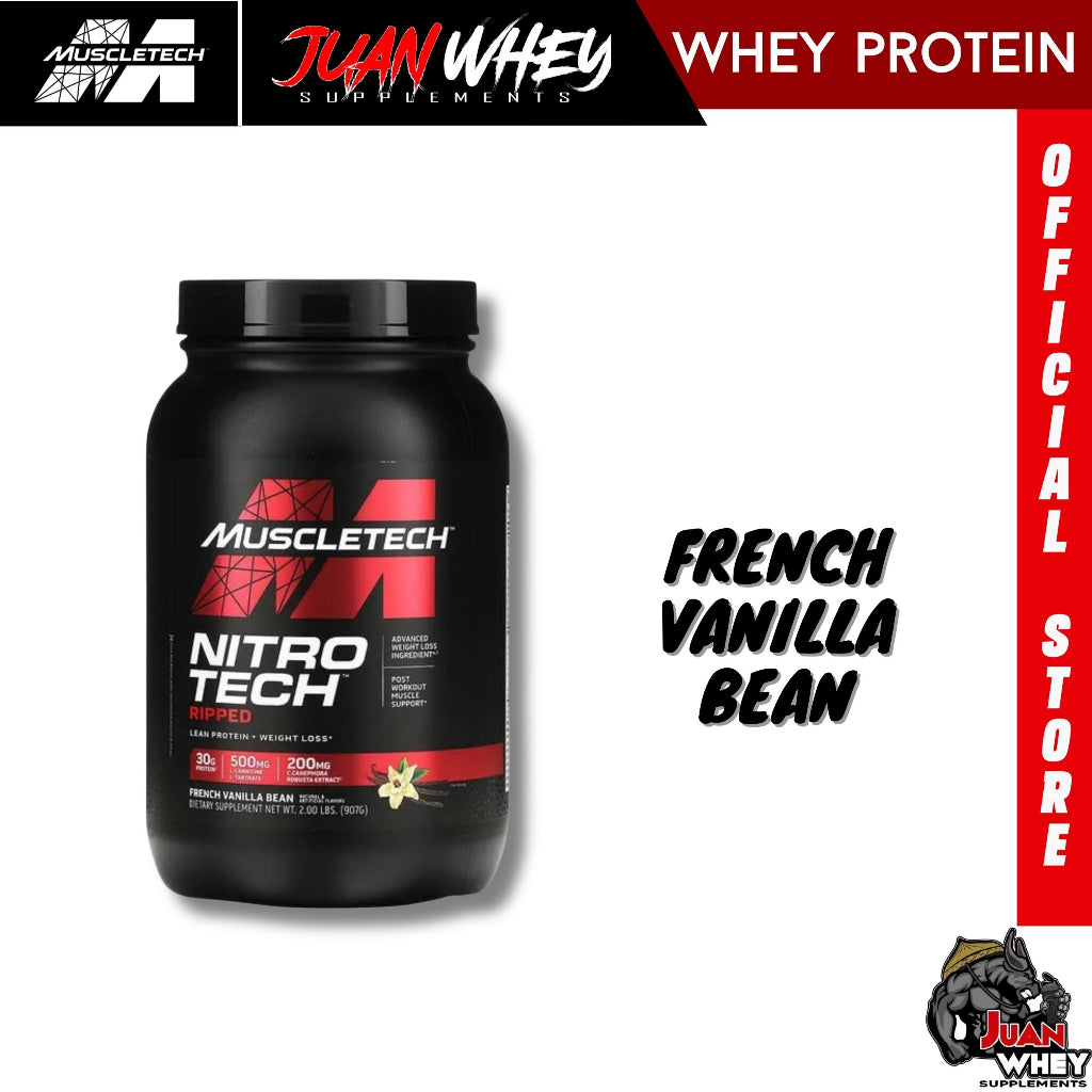 Muscletech Nitrotech Ripped Lean protein + Weight loss 2LBS