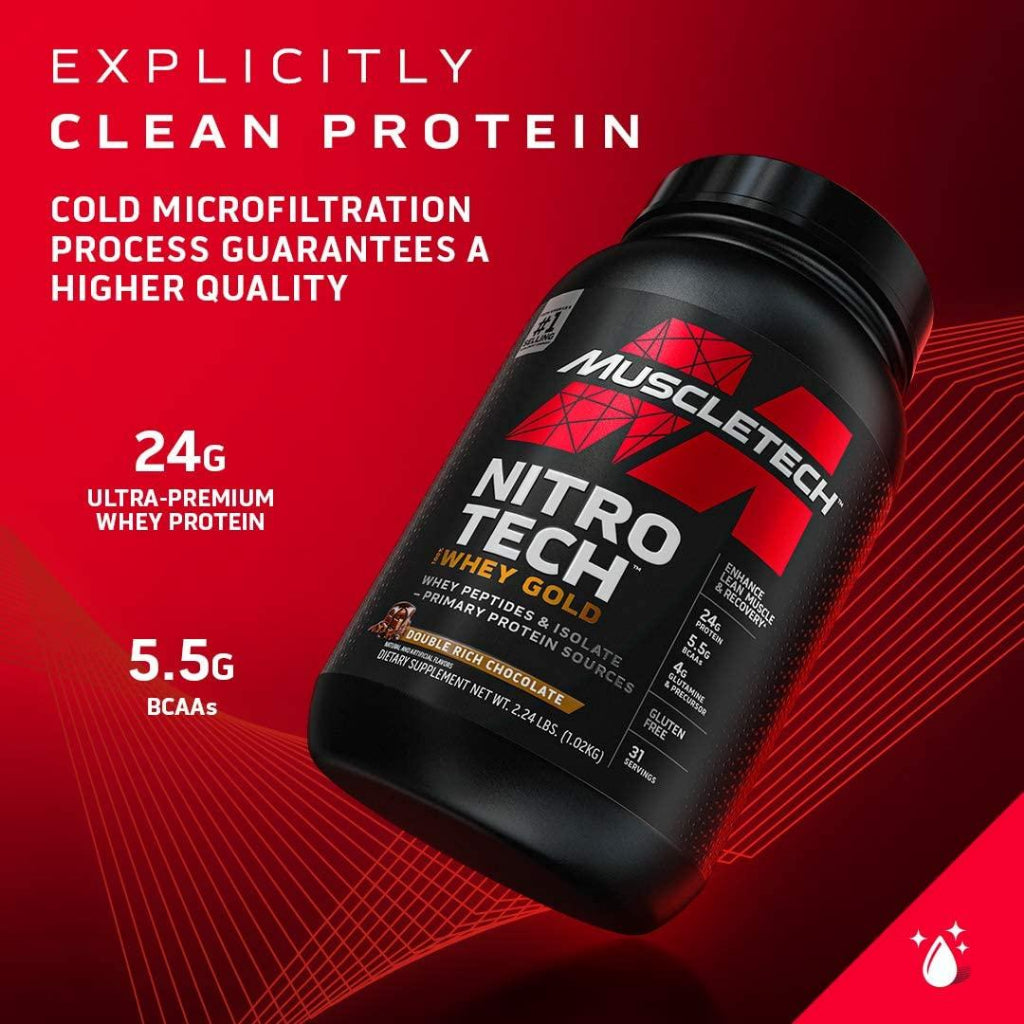 Muscletech Nitrotech 100% Whey Gold 2LBS