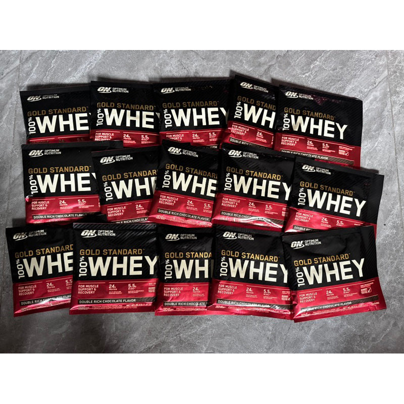 ON whey Pack chocolate with or withour shaker