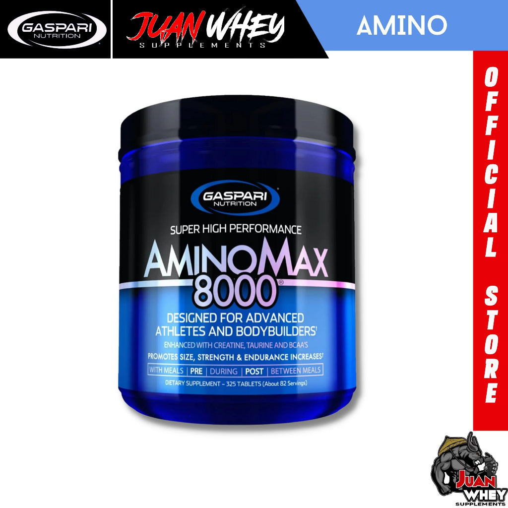 GASPARI NUTRITION AMINOMAX8000 TABLETS (20S /50S/100S)
