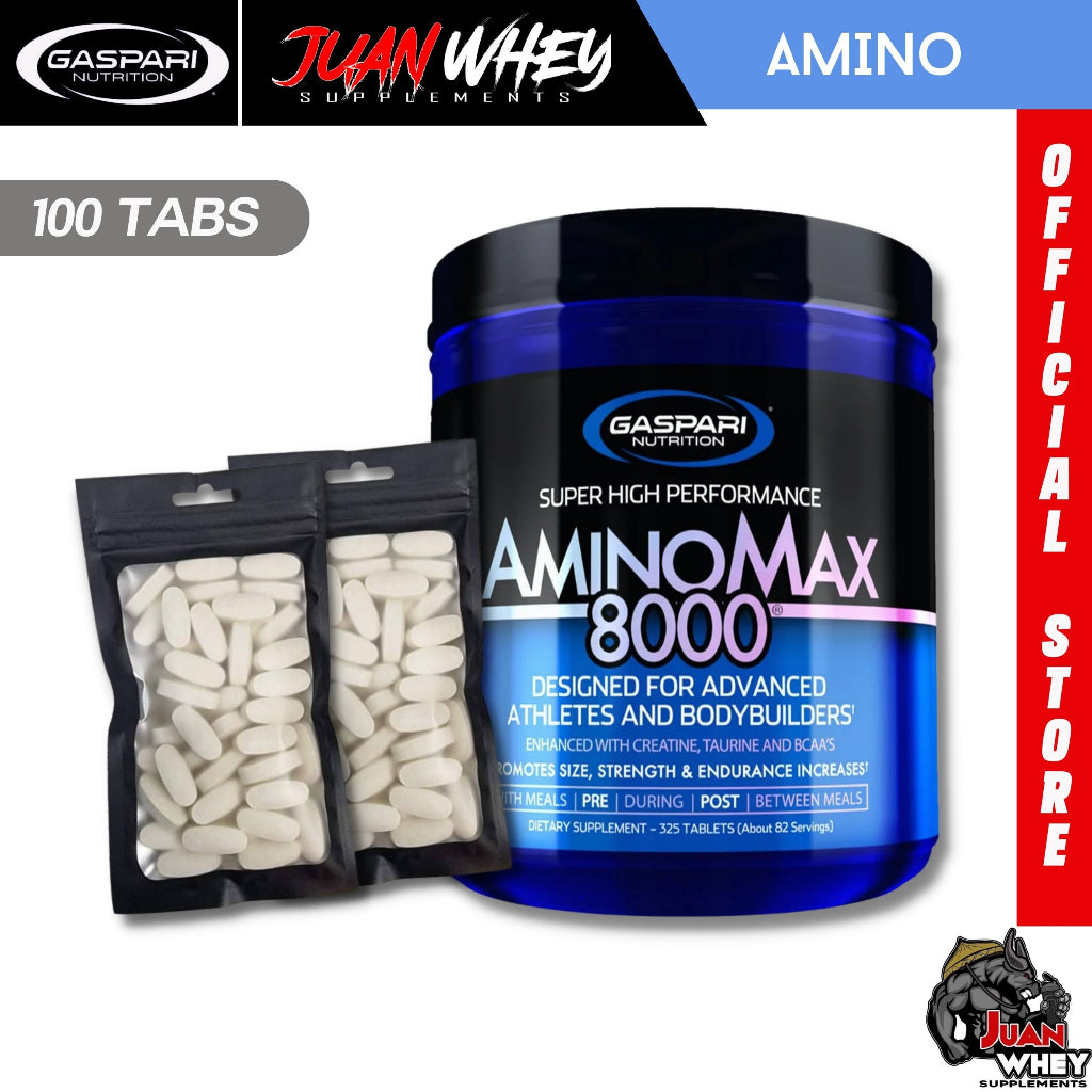 GASPARI NUTRITION AMINOMAX8000 TABLETS (20S /50S/100S)