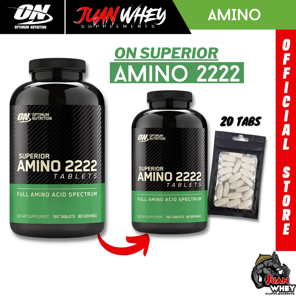 Optimum Nutrition Superior Amino 2222 Amino Acids - 20 | 50 | 100