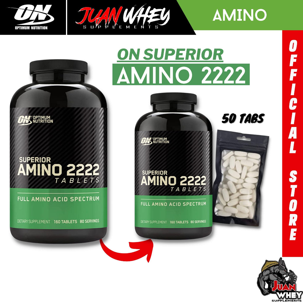 Optimum Nutrition Superior Amino 2222 Amino Acids - 20 | 50 | 100