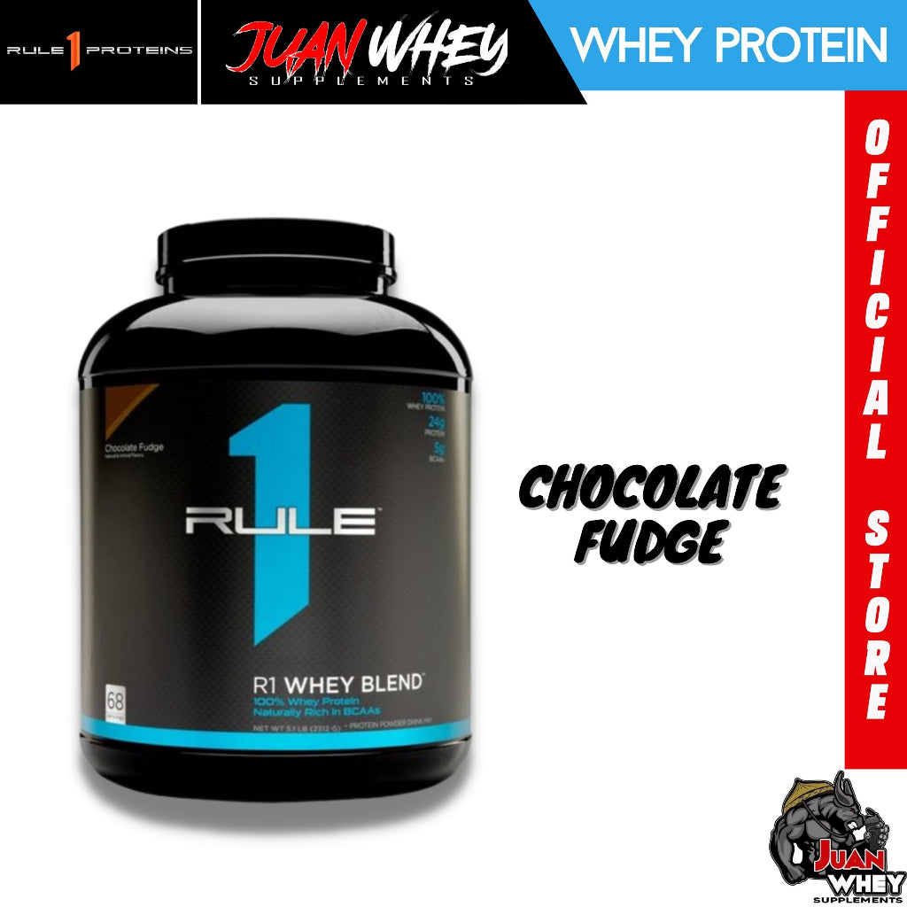 Rule 1 Whey Protein Blend Powder (1LB/2LBS)