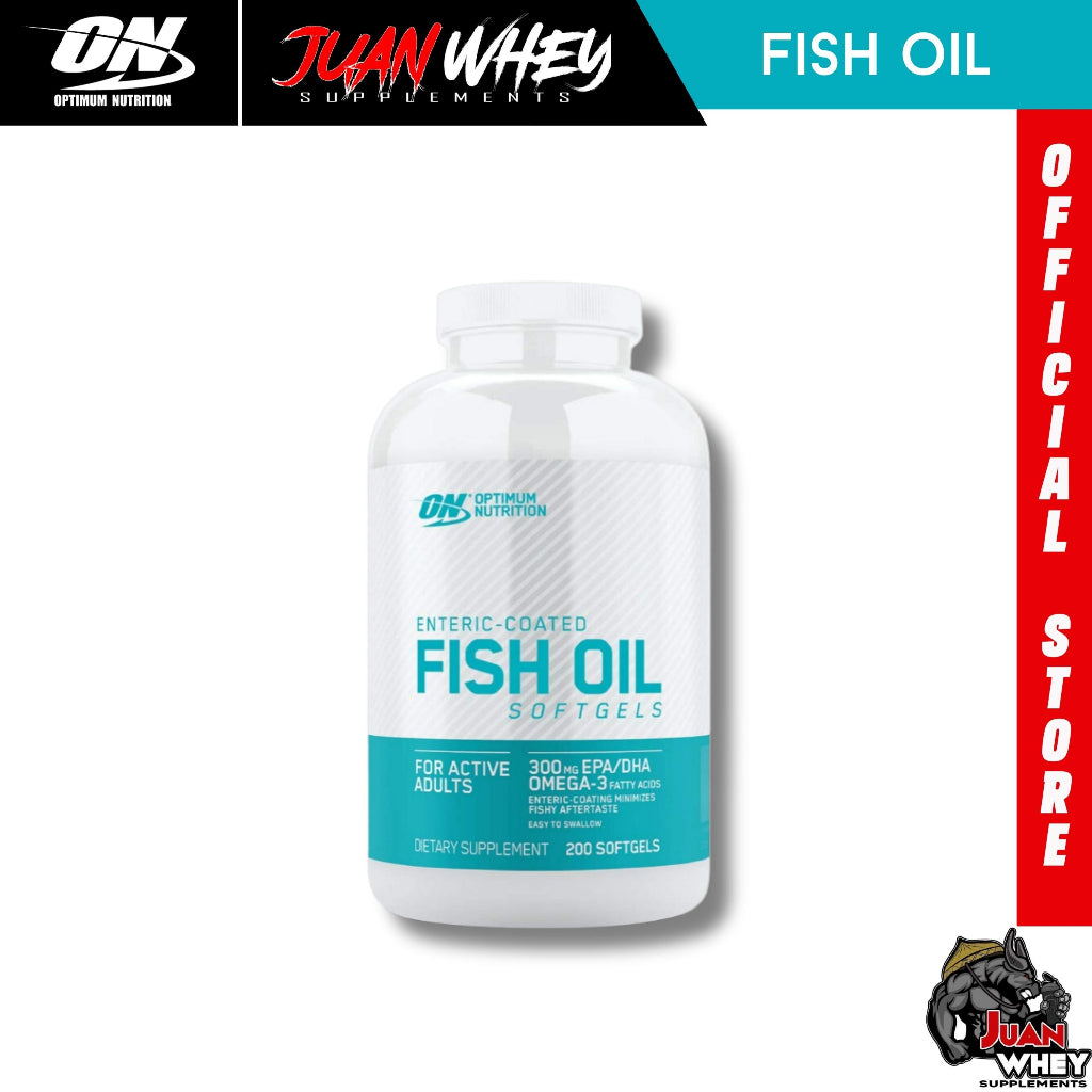 Optimum Nutrition Fish Oil 100 & 200 SoftGels