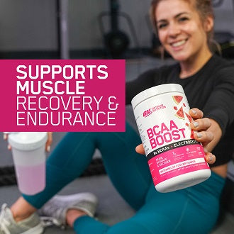 Optimum Nutrition (ON) BCAA Boost: BCAA Drink with L-Citrulline & Electrolytes Hydration Recovery
