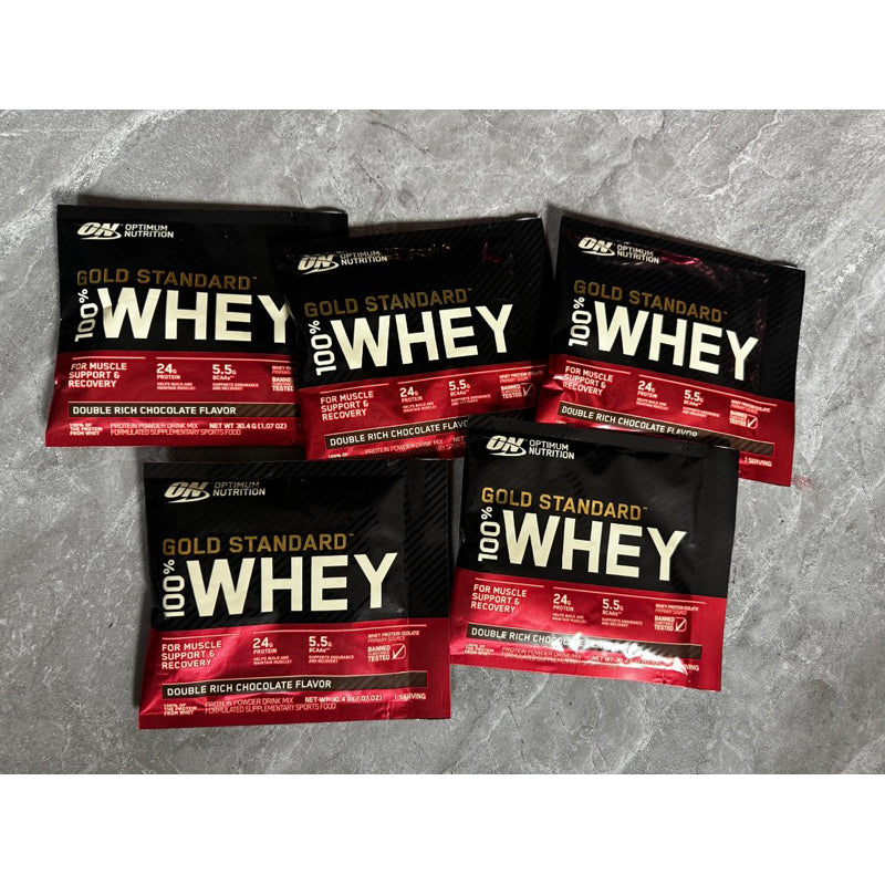 ON whey Pack chocolate with or withour shaker