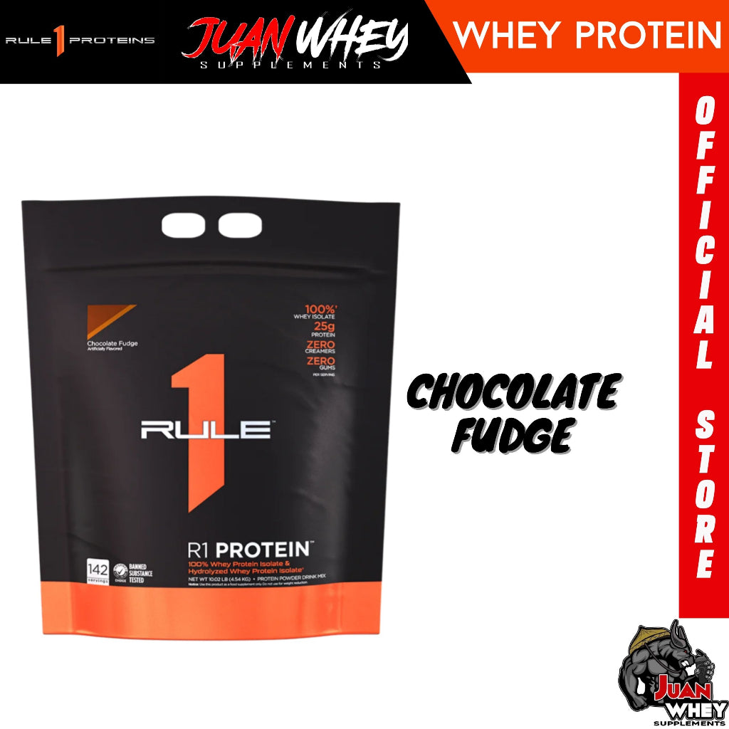 Rule 1 R1 Whey ISOLATE Protein 10LBS - Fast-Acting Pure Hydrolysate Powder Muscle Growth