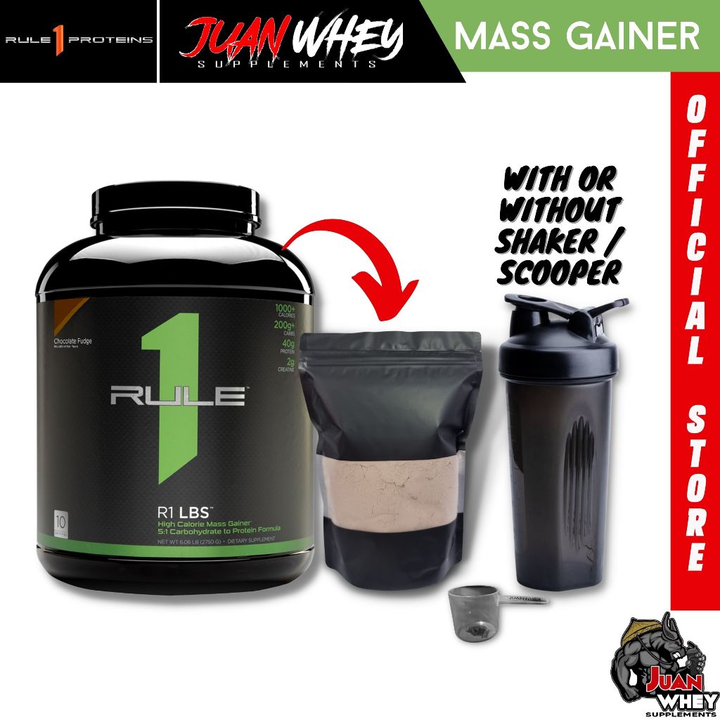 RULE 1 LBS MASS GAINER (1LB OR 2LBS) for WEIGHT GAIN