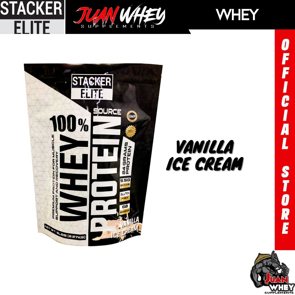 STACKER ELITE WHEY PROTEIN - AVAILABLE IN 1LB | 2LBS POWDER