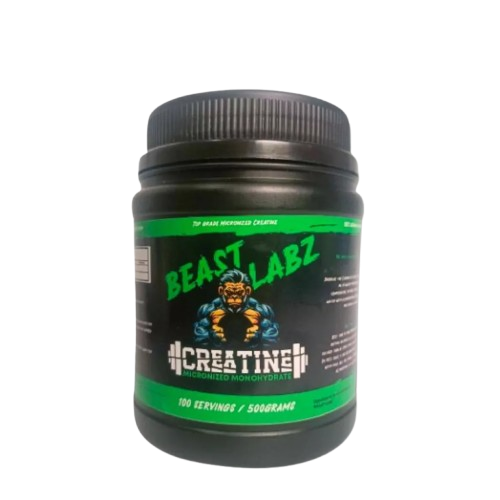 Beast Labz Micronized Monohydrate Creatine 100servings / 500grams