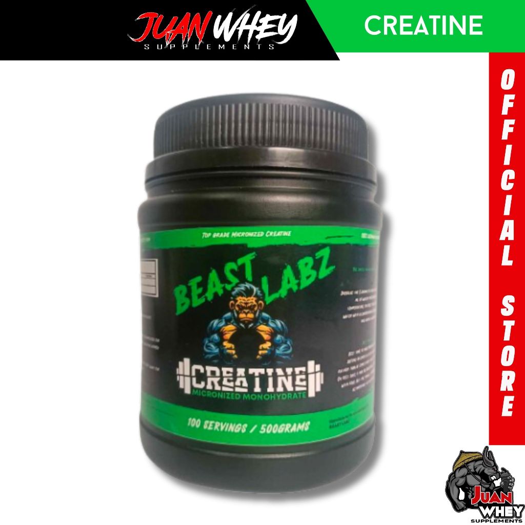 Beast Labz Micronized Monohydrate Creatine 100servings / 500grams