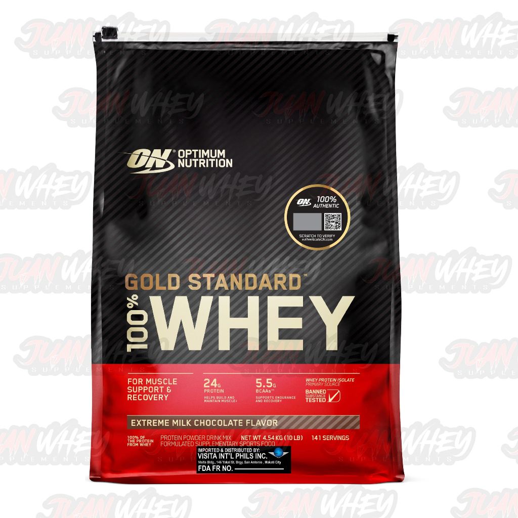 Optimum Nutrition 100% Whey Gold Standard Protein 10LBS
