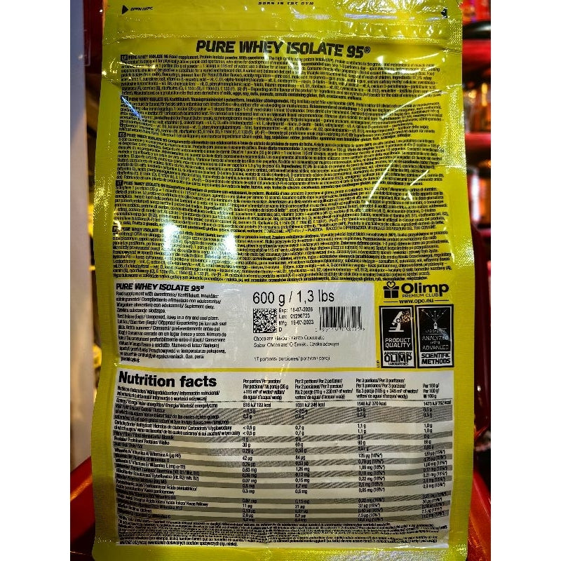 Pure Whey Isolate 95 - OLIMP Sports Nutrition