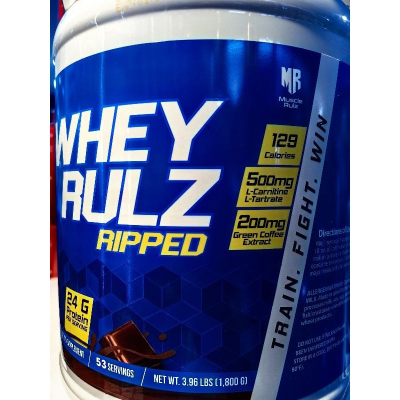 MuscleRulz Whey Rulz Ripped 4LBS