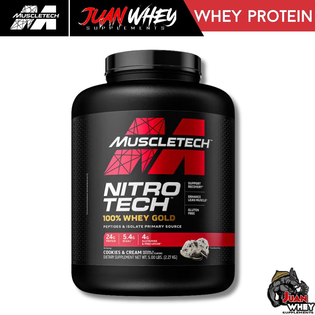 Muscltech Nitro Tech 100% Whey Gold 5LBS
