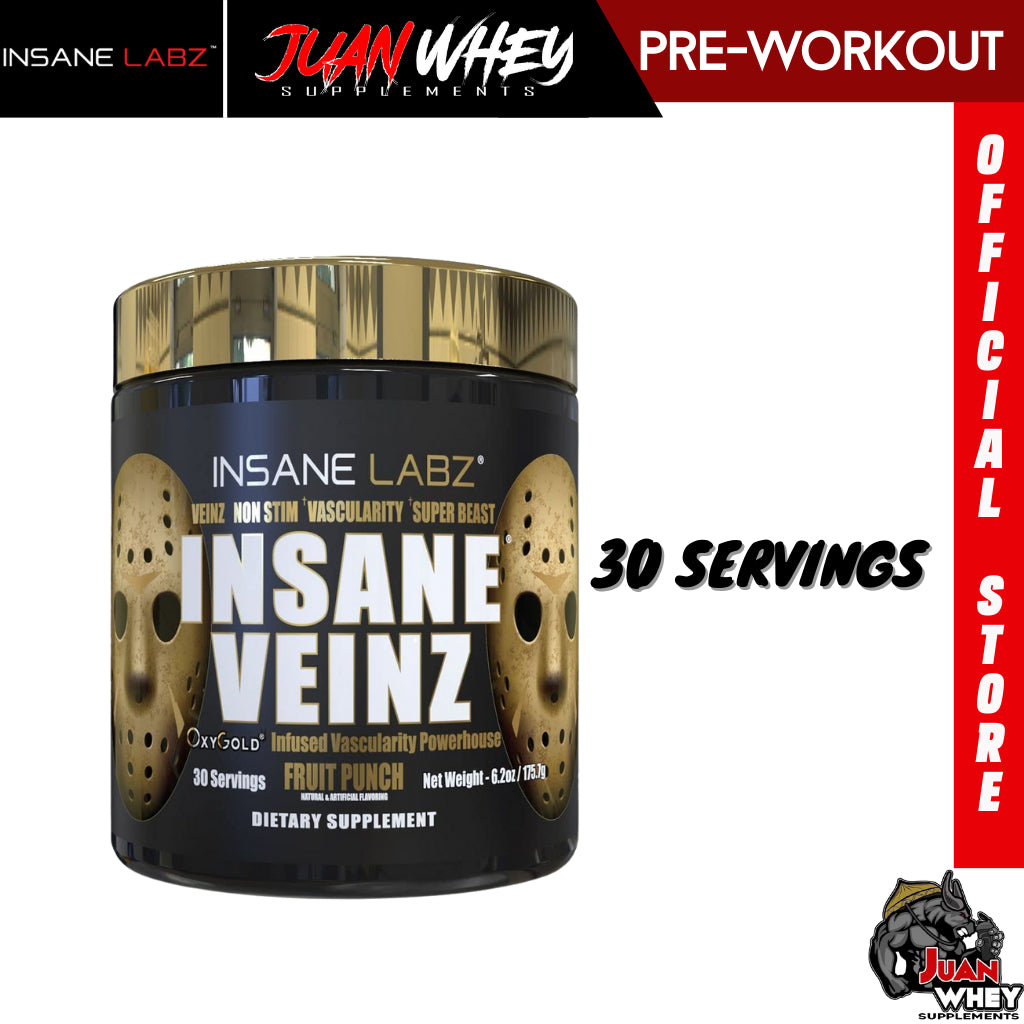 INSANE LABZ - INSANE VEINZ GOLD SERIES - 30 SERVINGS