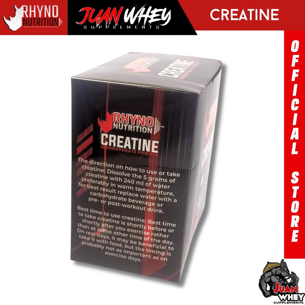 Rhyno Nutrition Creatine Powder 60 sachets