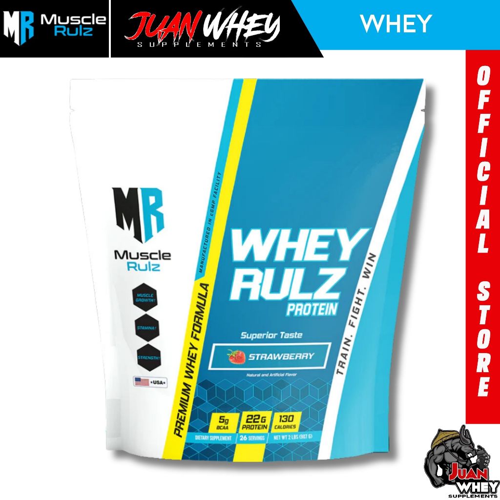 Muscle Rulz - Whey Rulz 2LBS | 4LBS Sealed