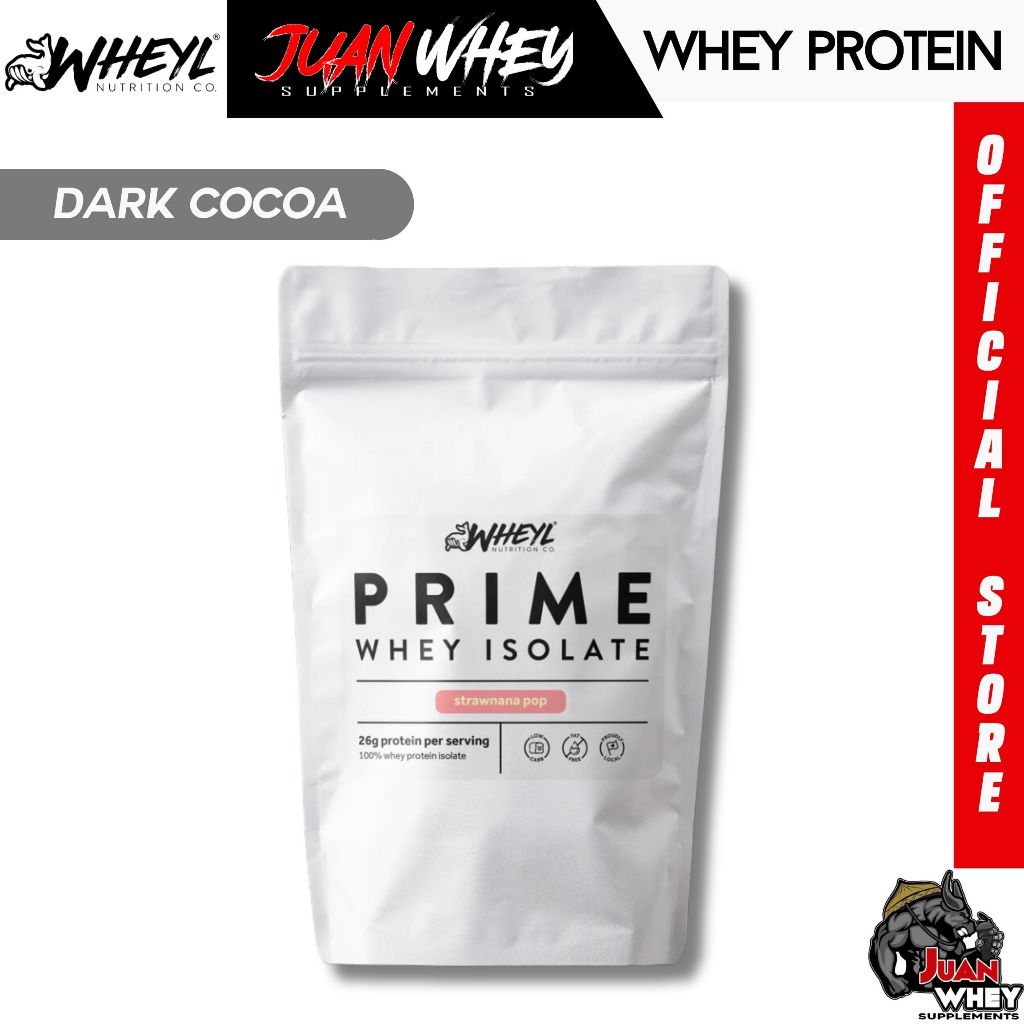 PRIME WHEY ISOLATE 1LB - 15 Servings with Stickers and Scooper [by WHEYL NUTRITION]