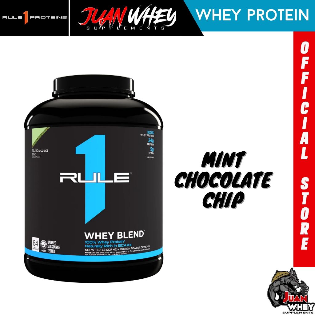 Rule 1 Whey Blend 5LBS Protein Powder