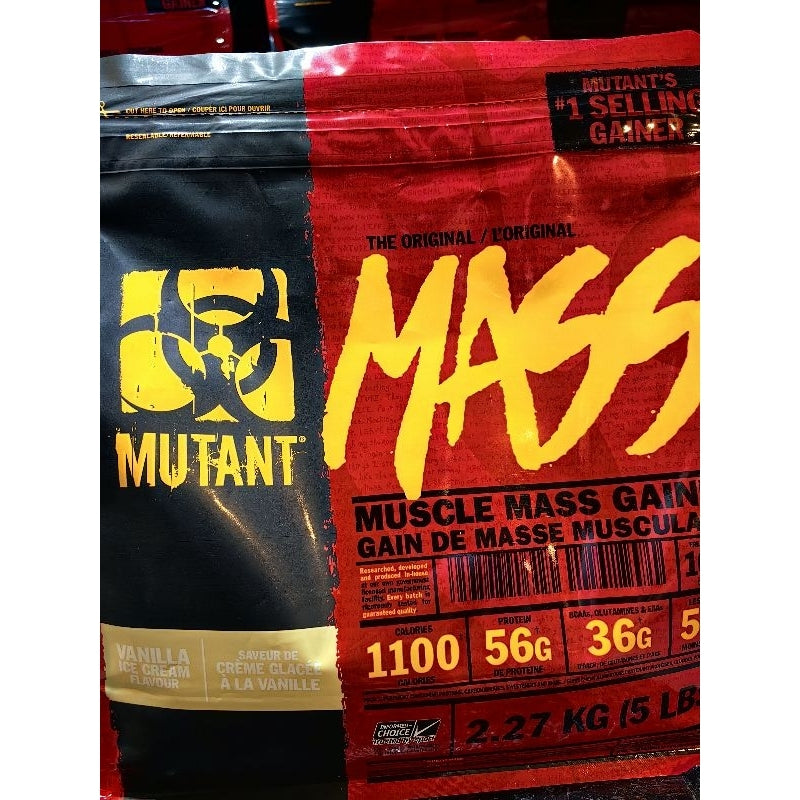 Mutant Mass Gainer 5lbs with or without shaker