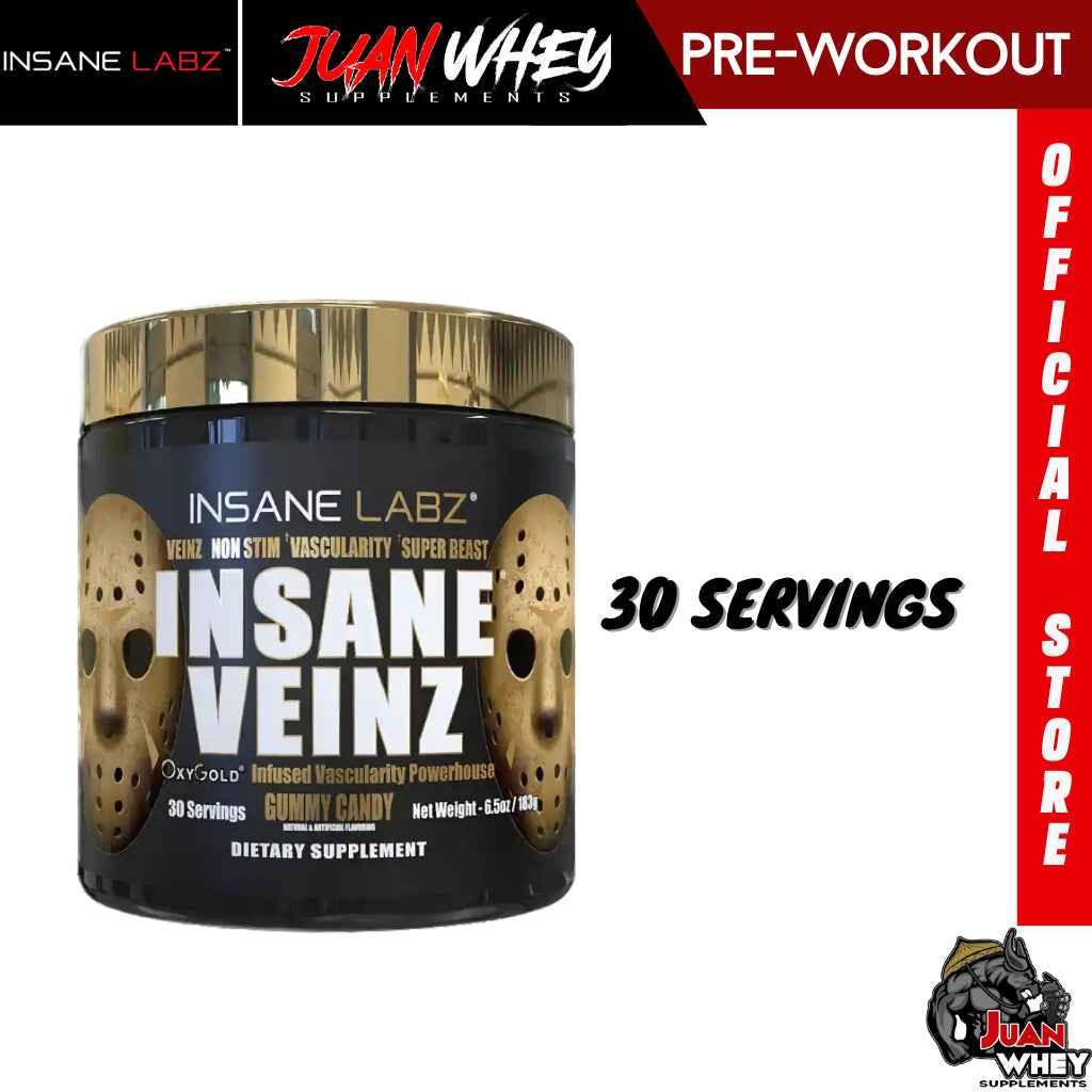 INSANE LABZ - INSANE VEINZ GOLD SERIES - 30 SERVINGS