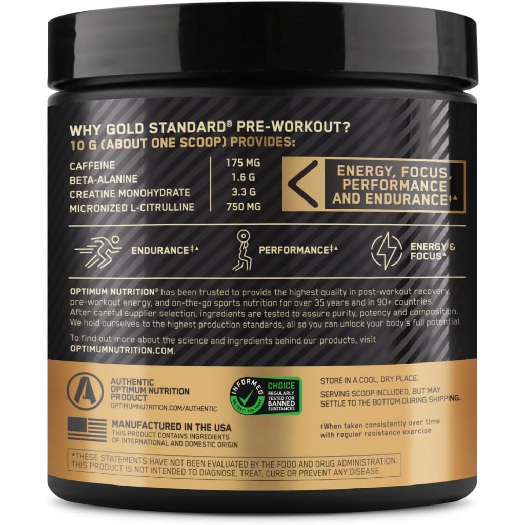 ON Gold Standard Pre-workout