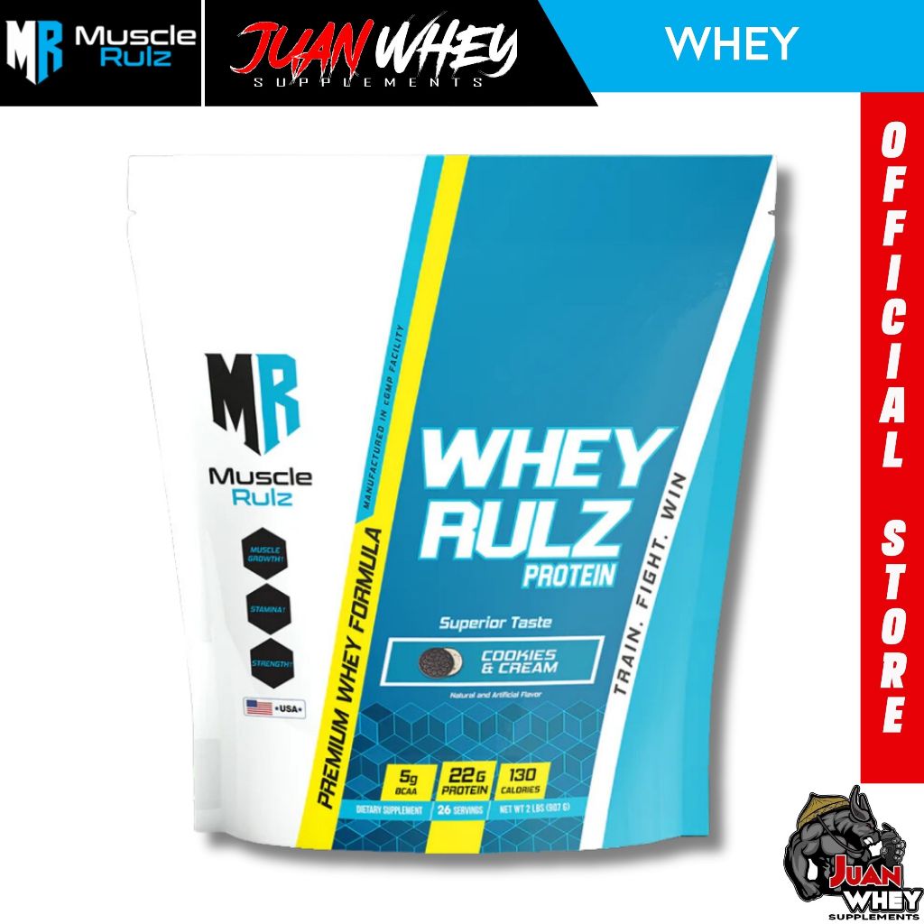 Muscle Rulz - Whey Rulz 2LBS | 4LBS Sealed