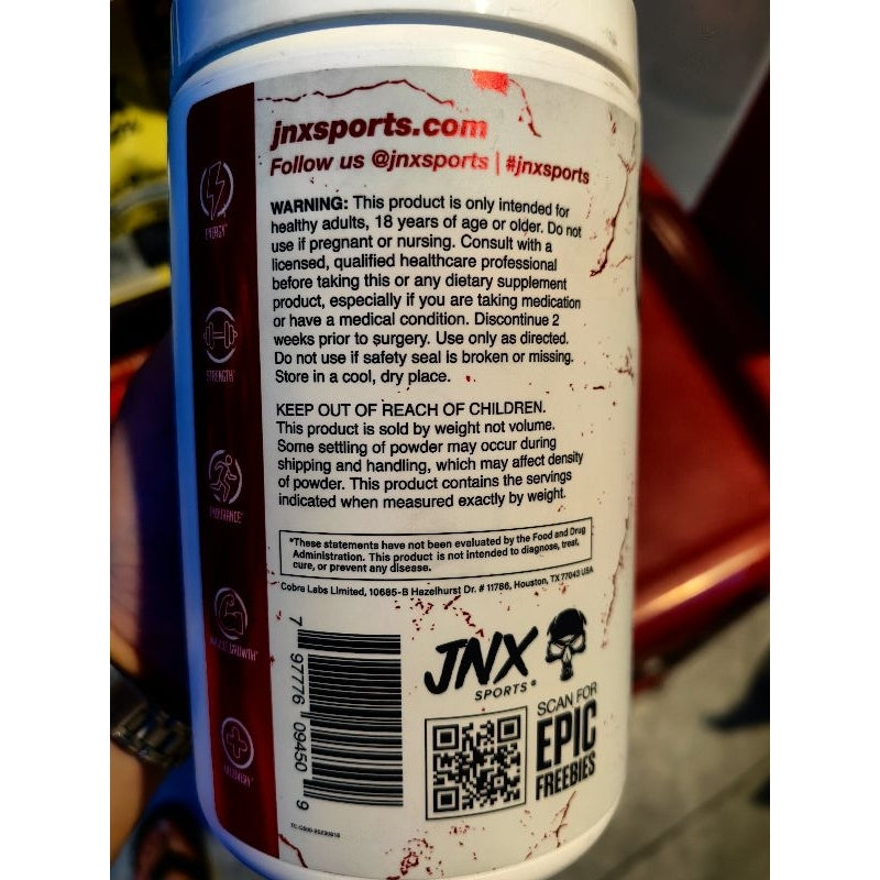 The Curse 100 Servings - JNX Sport