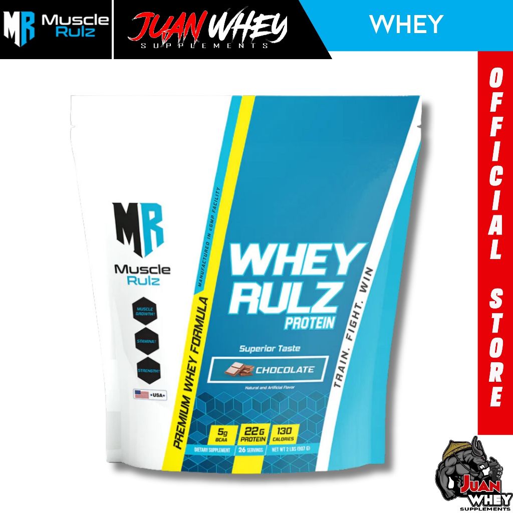 Muscle Rulz - Whey Rulz 2LBS | 4LBS Sealed