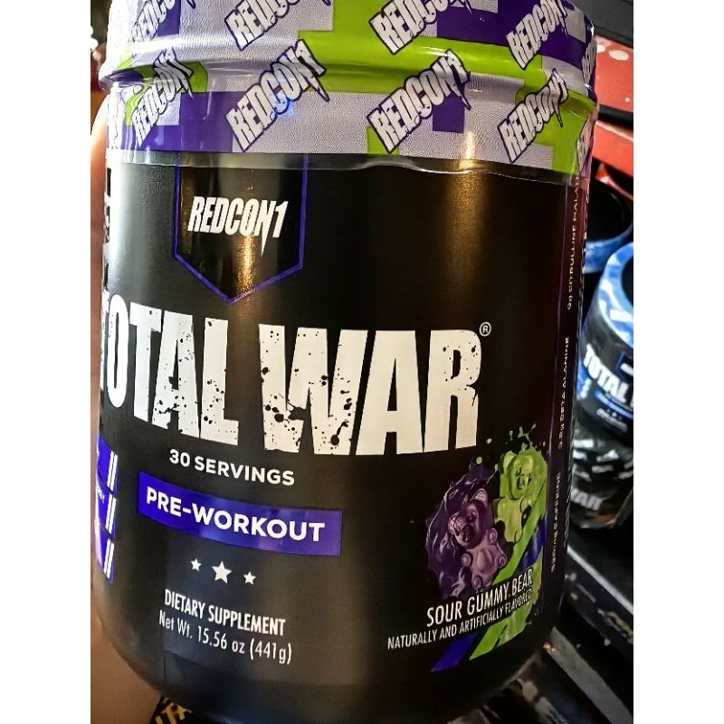 REDCON1 TOTAL WAR - Pre Workout Powder (30 Servings)