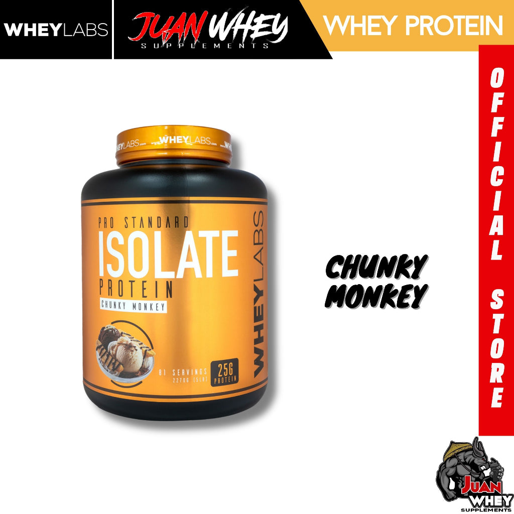 WHEYLABS PRO STANDARD ISOLATE 5LBS with FREEBIES - Wheylabs