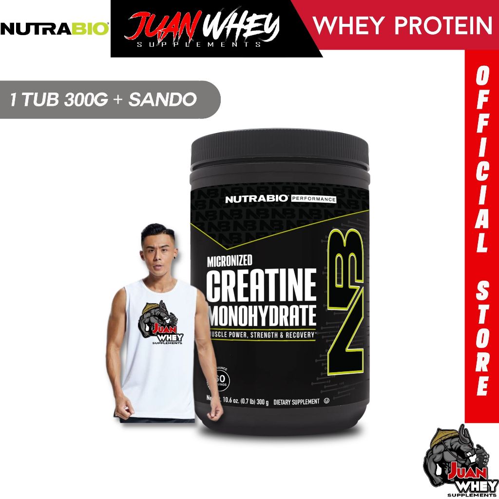 NUTRABIO CREATINE MONOHYDRATE UNFLAVORED