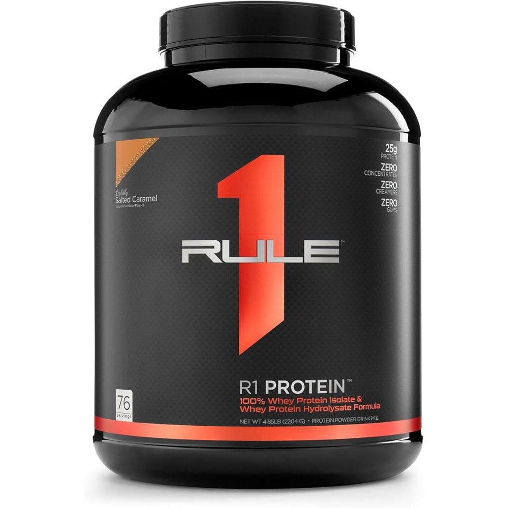 Rule 1 Whey Isolate and Hydrolysate Protein Powder (1LB/2LBS)
