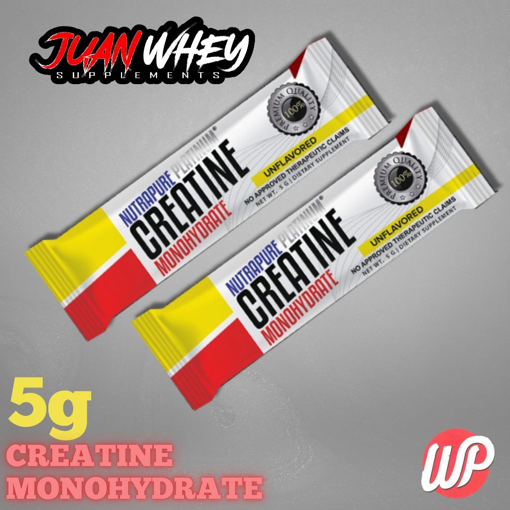 Nutrapure Platinum Creatine Monohydrate 1, 2, 5 Sachets