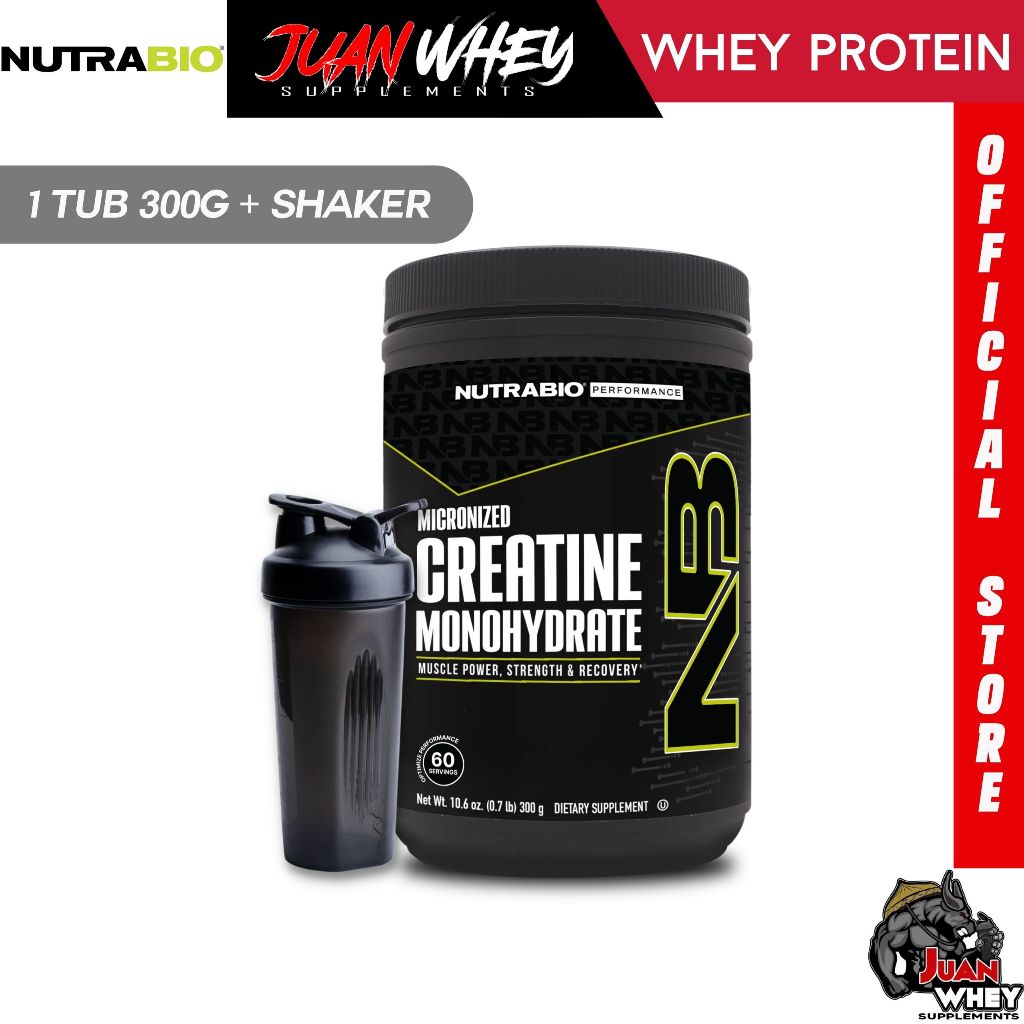 NUTRABIO CREATINE MONOHYDRATE UNFLAVORED
