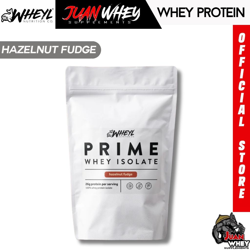 PRIME WHEY ISOLATE 1LB - 15 Servings with Stickers and Scooper [by WHEYL NUTRITION]