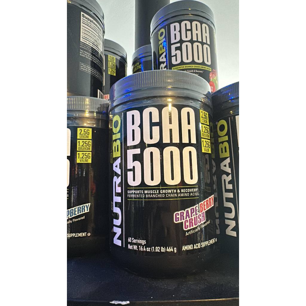 Nutrabio BCAA 5000 - 60 servings