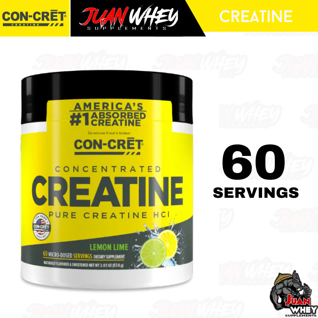 Con-Cret Creatine - Contentrated Pure Creatine HCI 60 servings