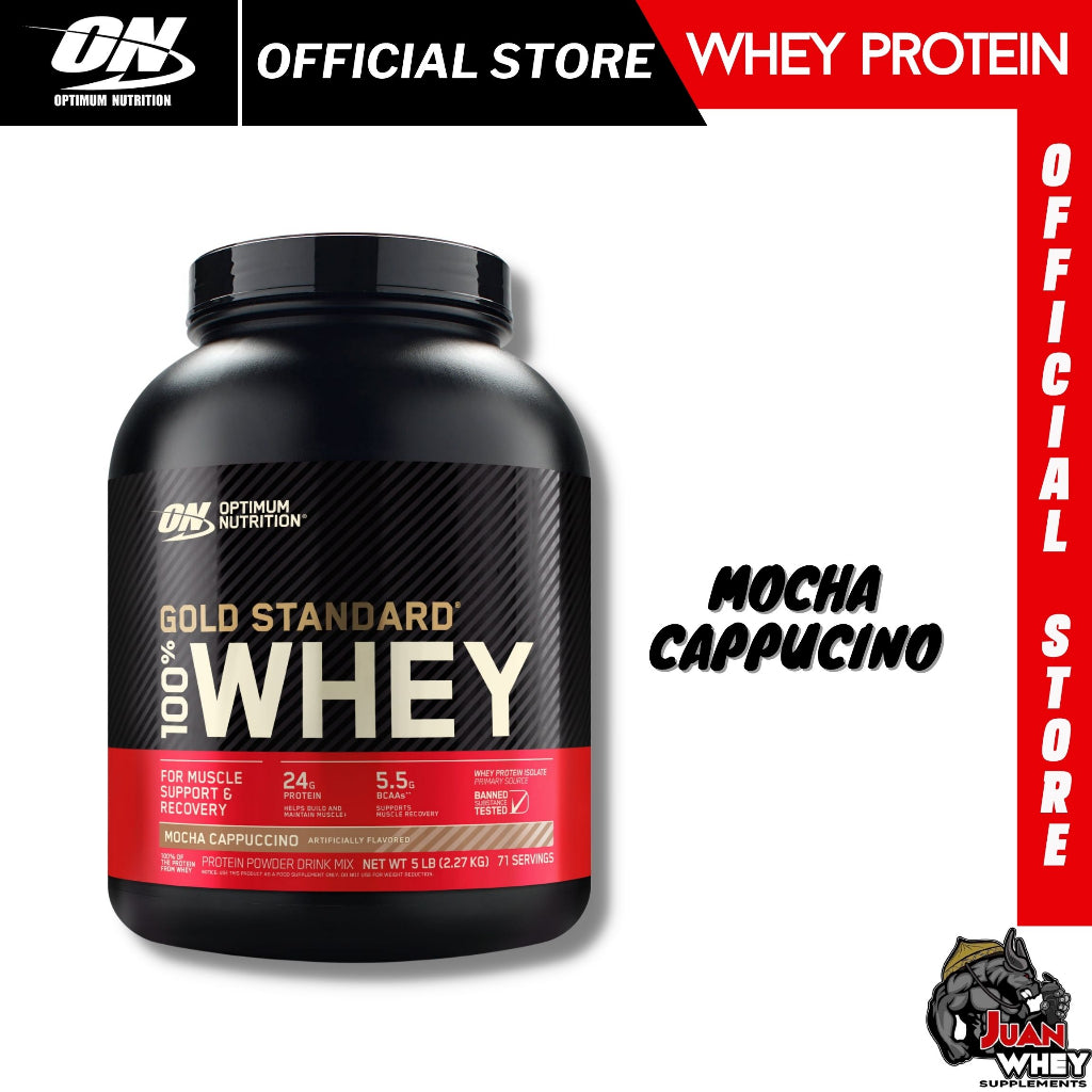 OPTIMUM NUTRITION GOLD STANDARD 100% WHEY | 2LBS OR 5LBS PROTEIN POWDER