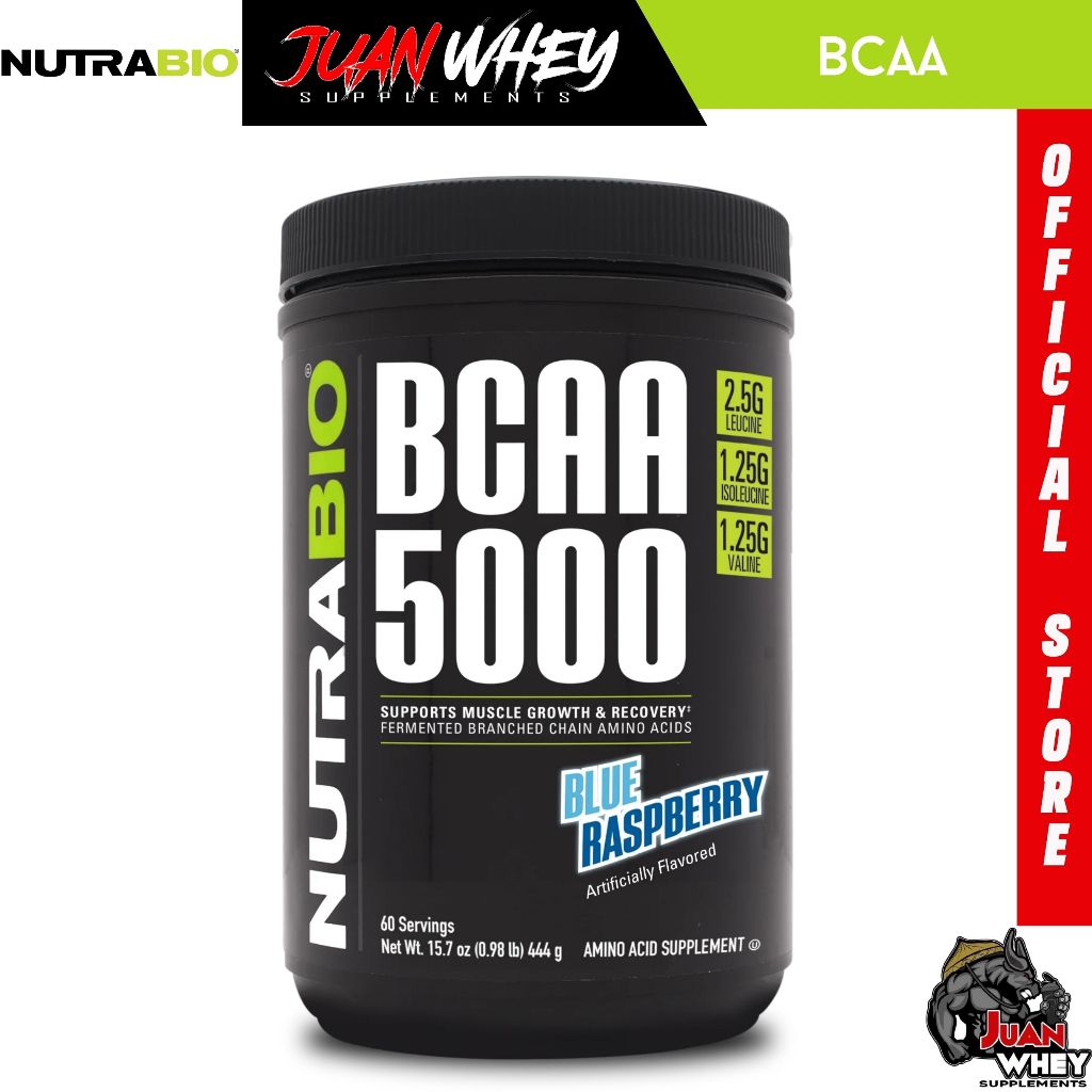 Nutrabio BCAA 5000 - 60 servings