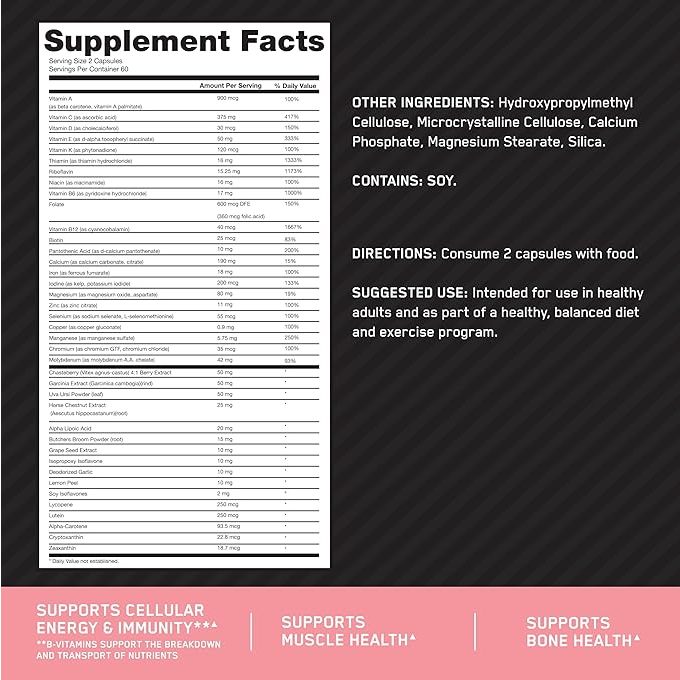ON OPTI-WOMEN Multivitamins for women 60/120 Capsules