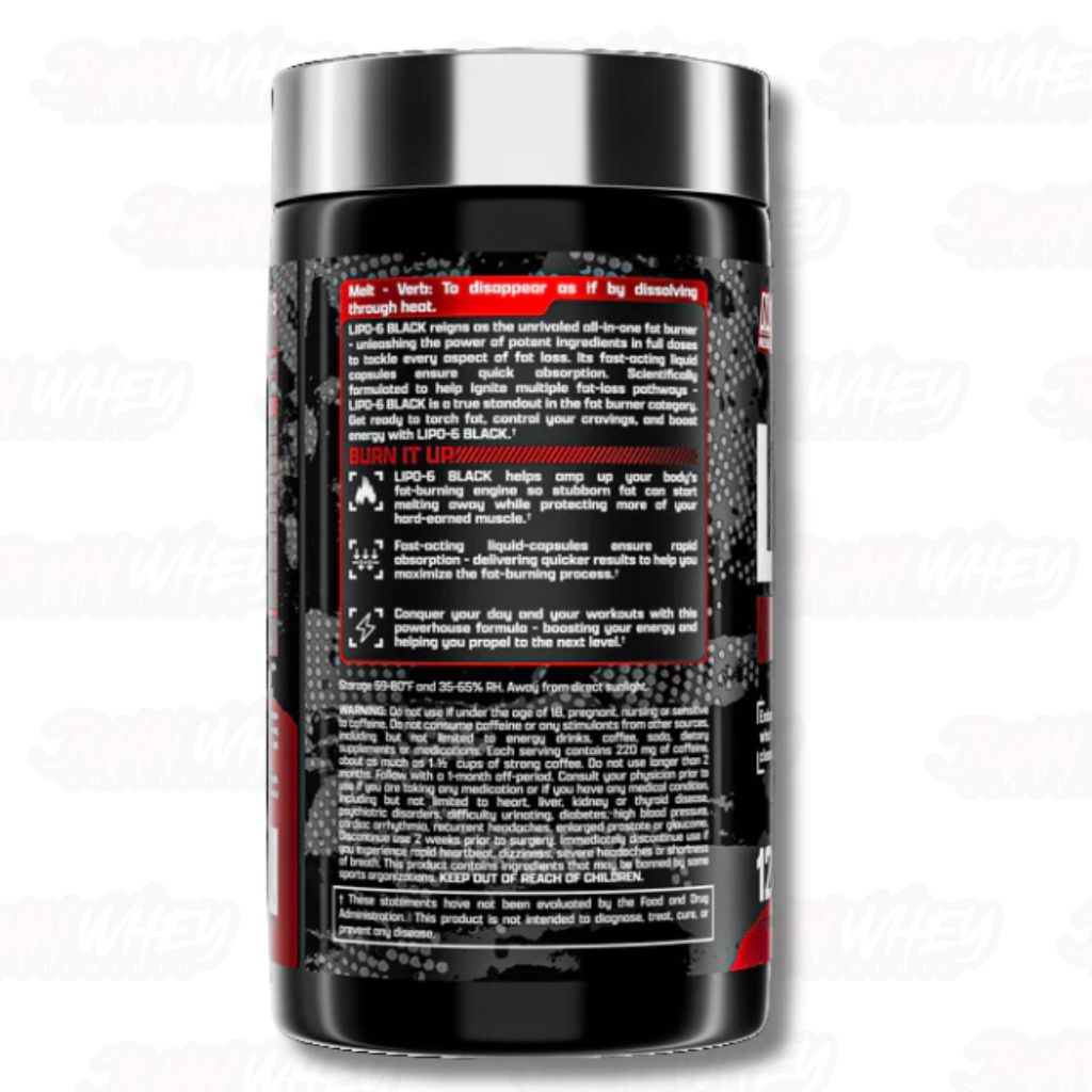 Nutrex LIPO 6 Black (20/50 Capsules)