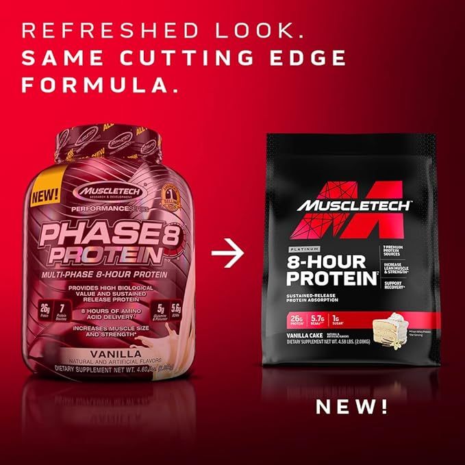 Muscletech Platinum 8-Hour Protein 4.6LBS