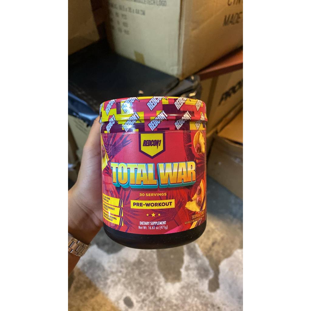REDCON1 TOTAL WAR - Pre Workout Powder (30 Servings)