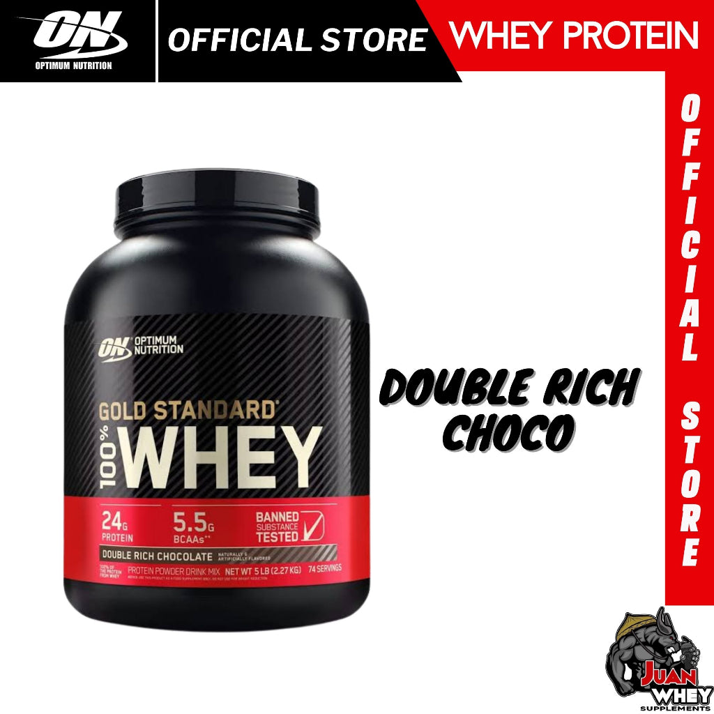 OPTIMUM NUTRITION GOLD STANDARD 100% WHEY | 2LBS OR 5LBS PROTEIN POWDER