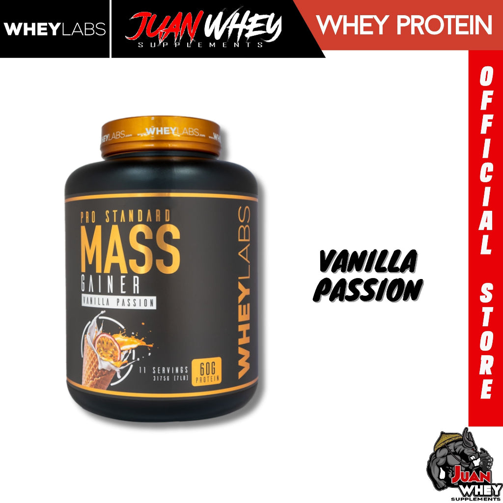 WHEYLABS PRO STANDARD MASS GAINER 7LBS with or without SHAKER - WheyLabs