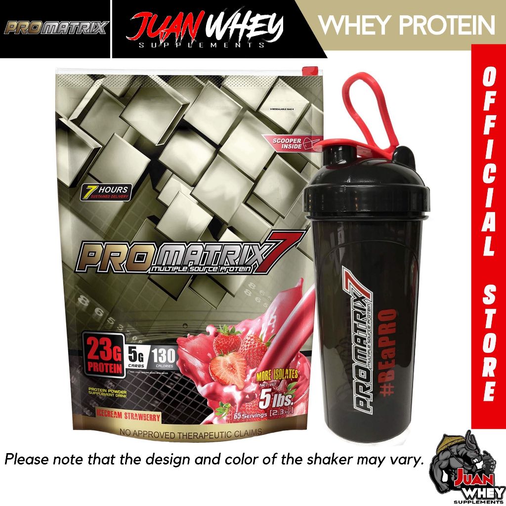 PROMATRIX WHEY Protein 1LB/2LBS /5lbs with Free Shaker Chocolate Flavor